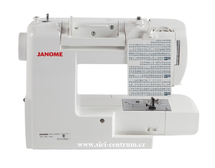 šicí stroj Janome 607 TXL + přídavný stolek-4