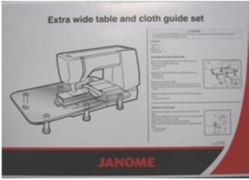 Přídavný stolek pro rozšíření pracovní plochy ke stroji Janome MC 8200/ 7700 / 8900 / 6600 / 9450
