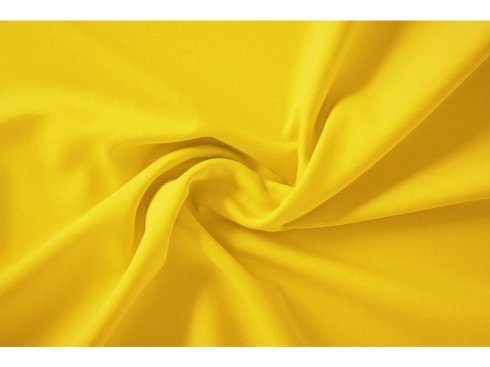 Bavlněný úplet barva žlutá, šíře 150cm