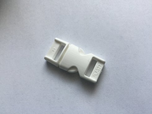 trojzubec 10mm-přezka dělitelná UH bílý