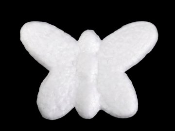 styropor polystyren motýl 1ks 6,5cm