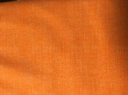 látka oranžová melír š.150/100%bavlna