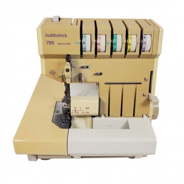 repasovaný overlock Pfaff 799 Hobbylock - záruka 5měsíců -  5nitný/2jehlový s diferenciálem