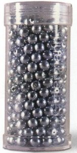 skleněné perličky našívací 4mm-345ks různé barvy
