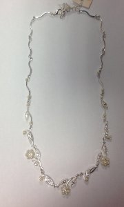svateb.náhrdelník z šatonových růží